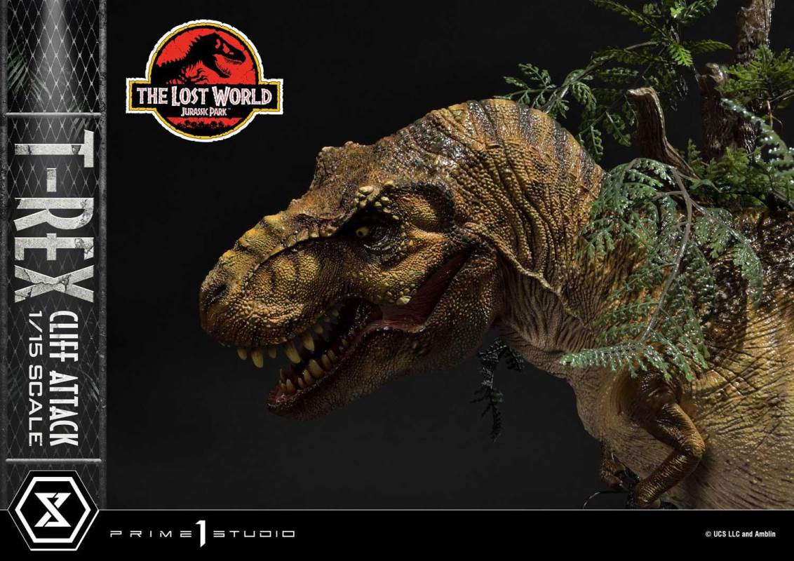 The Lost World: Jurassic Park (Film) T-Rex Cliff Attack