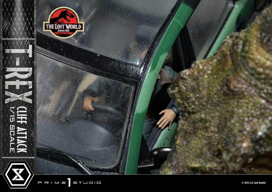 The Lost World: Jurassic Park (Film) T-Rex Cliff Attack