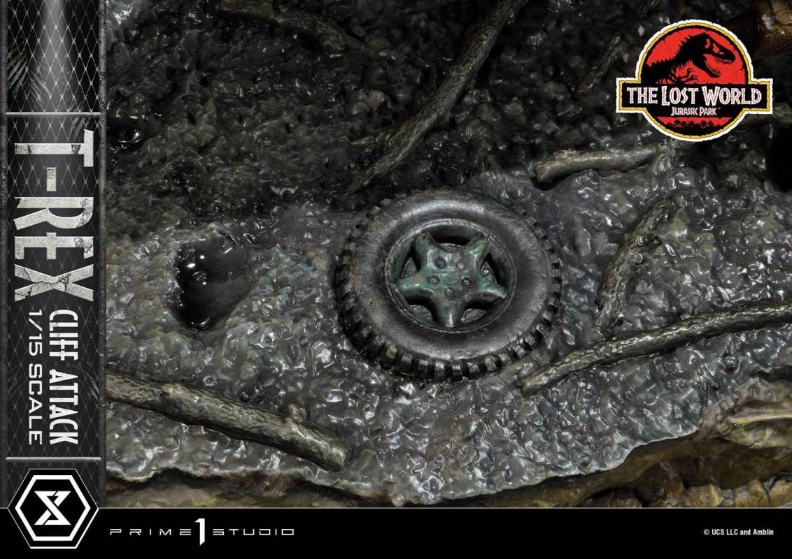 The Lost World: Jurassic Park (Film) T-Rex Cliff Attack