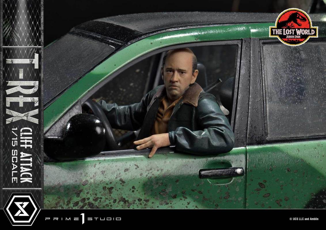 The Lost World: Jurassic Park (Film) T-Rex Cliff Attack