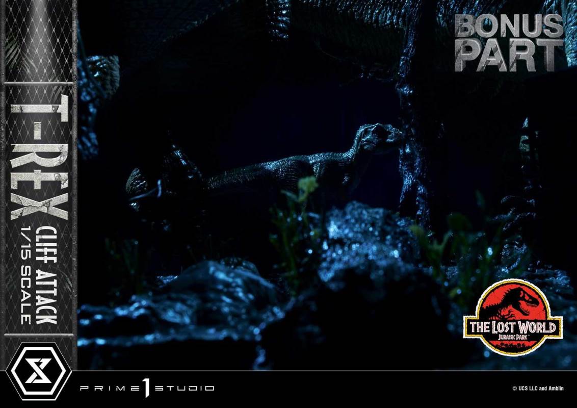 The Lost World: Jurassic Park (Film) T-Rex Cliff Attack