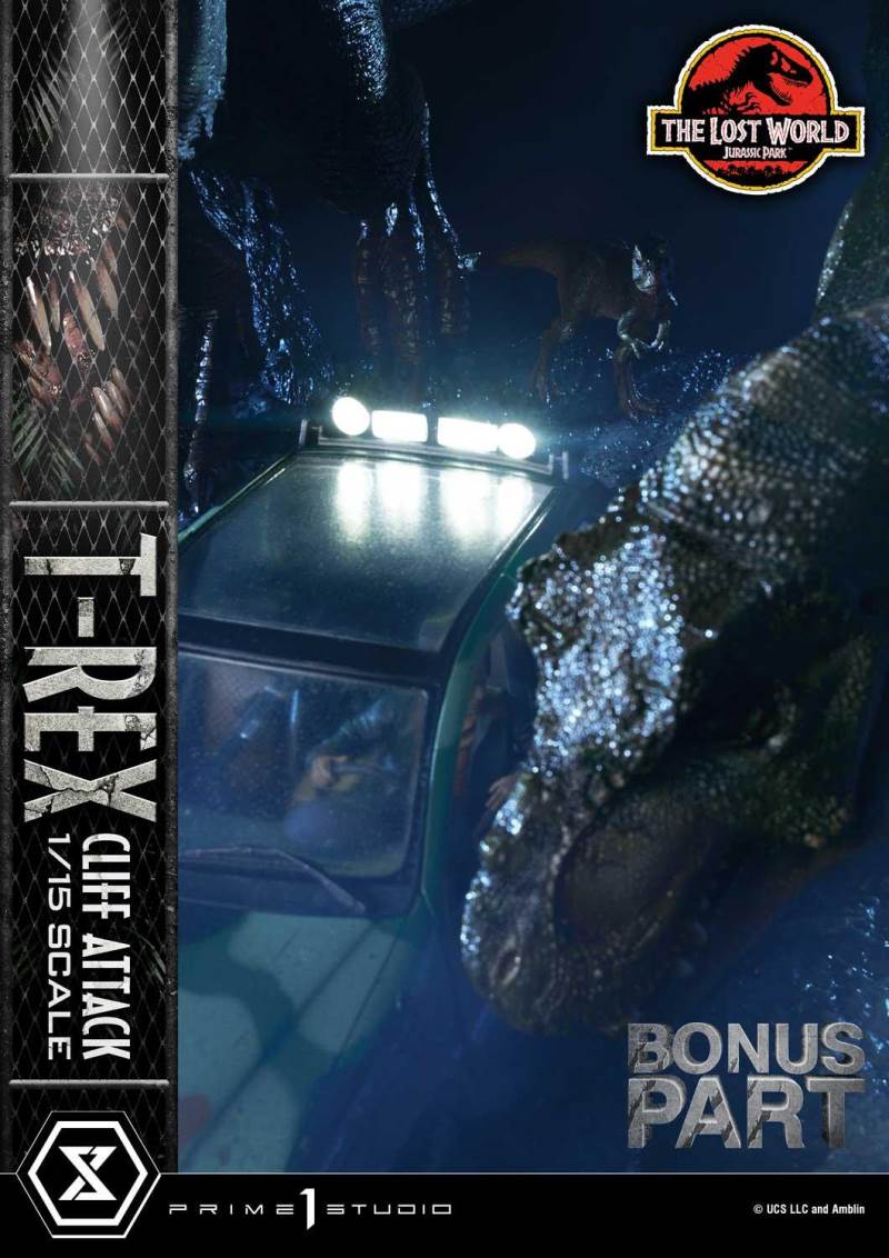 The Lost World: Jurassic Park (Film) T-Rex Cliff Attack