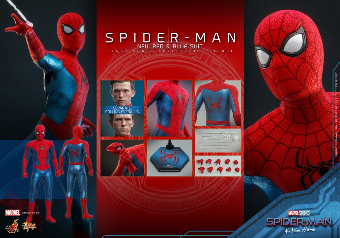 Spider-Man (New Red and Blue Suit) 1/6