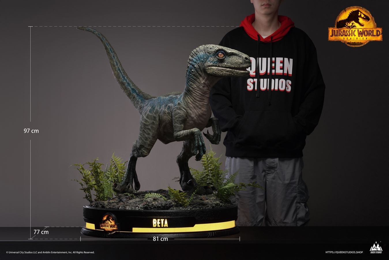 Jurassic World Dominion: Beta Life-Size Statue