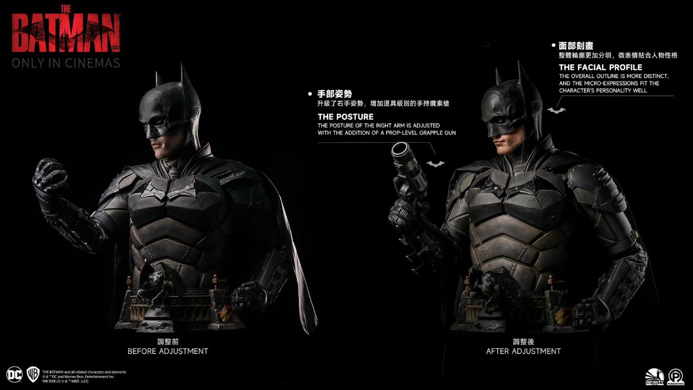 The Batman bust upgrade action 1/1
