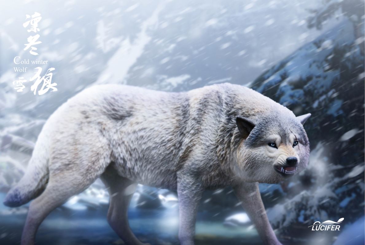 Winter Snow Wolf ~ Yaer 1/6