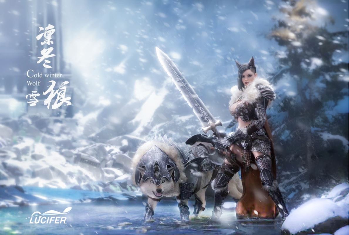 Winter Snow Wolf ~ Yaer 1/6