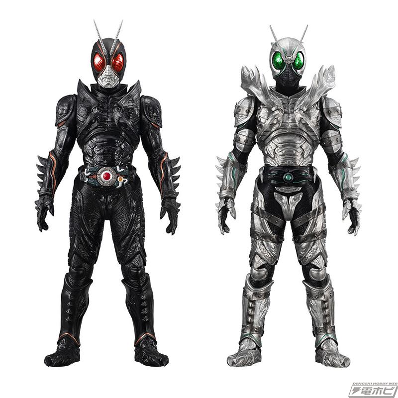 Jumbo Soft Vinyl Figure Kamen Rider BLACK SUN Confrontation Set