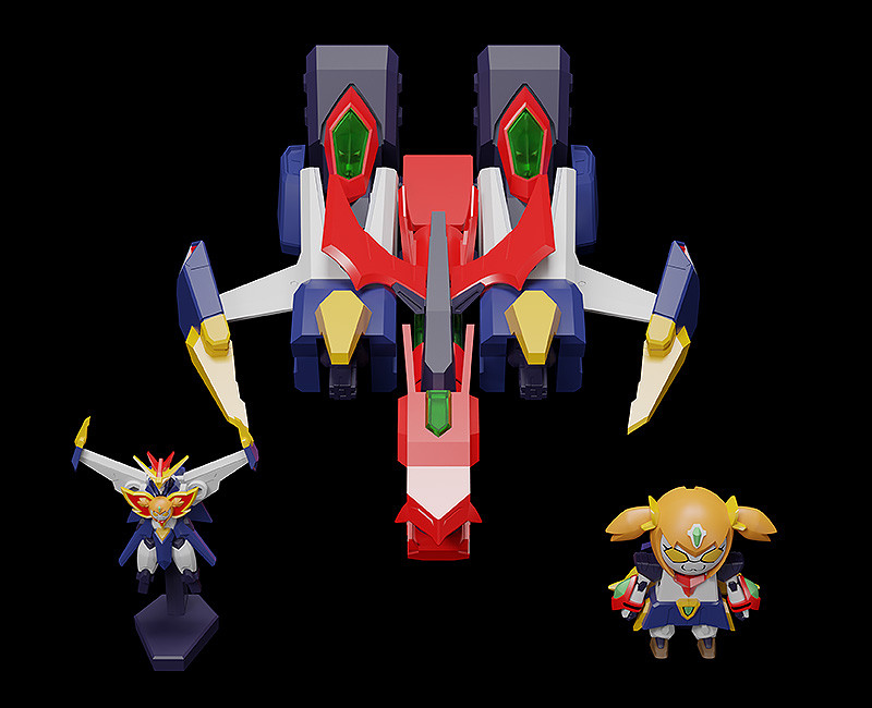 MODEROID Mecha Popuko + Super Big Deka Combination Parts Set