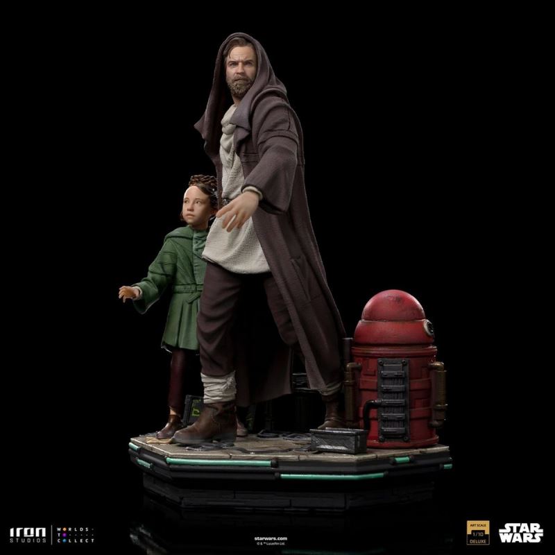 Obi-Wan and Young Leia Deluxe- Obi-Wan Kenobi - Art Scale 1/10