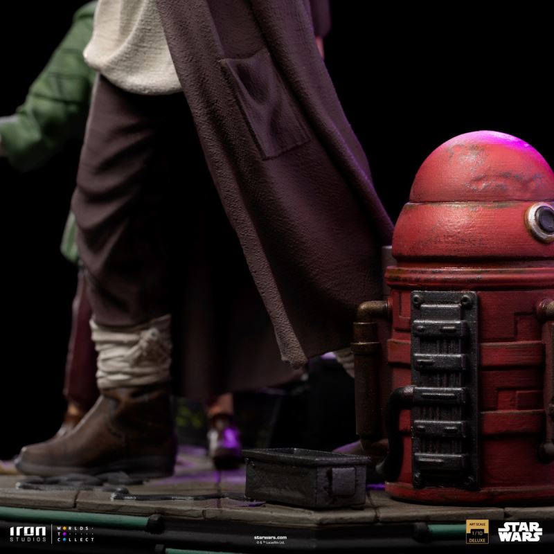 Obi-Wan and Young Leia Deluxe- Obi-Wan Kenobi - Art Scale 1/10