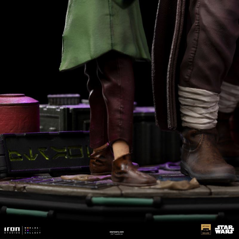 Obi-Wan and Young Leia Deluxe- Obi-Wan Kenobi - Art Scale 1/10