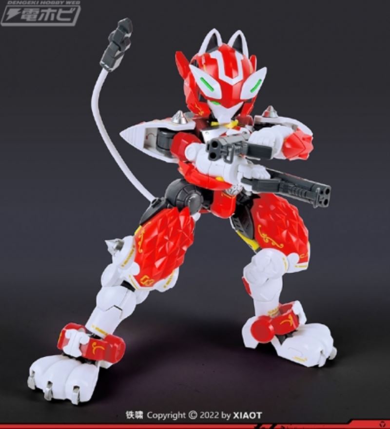 Super High Mobility Armor/Cat Ninja CAT-03 Assault Battlefield Command Machine Flame 1/60