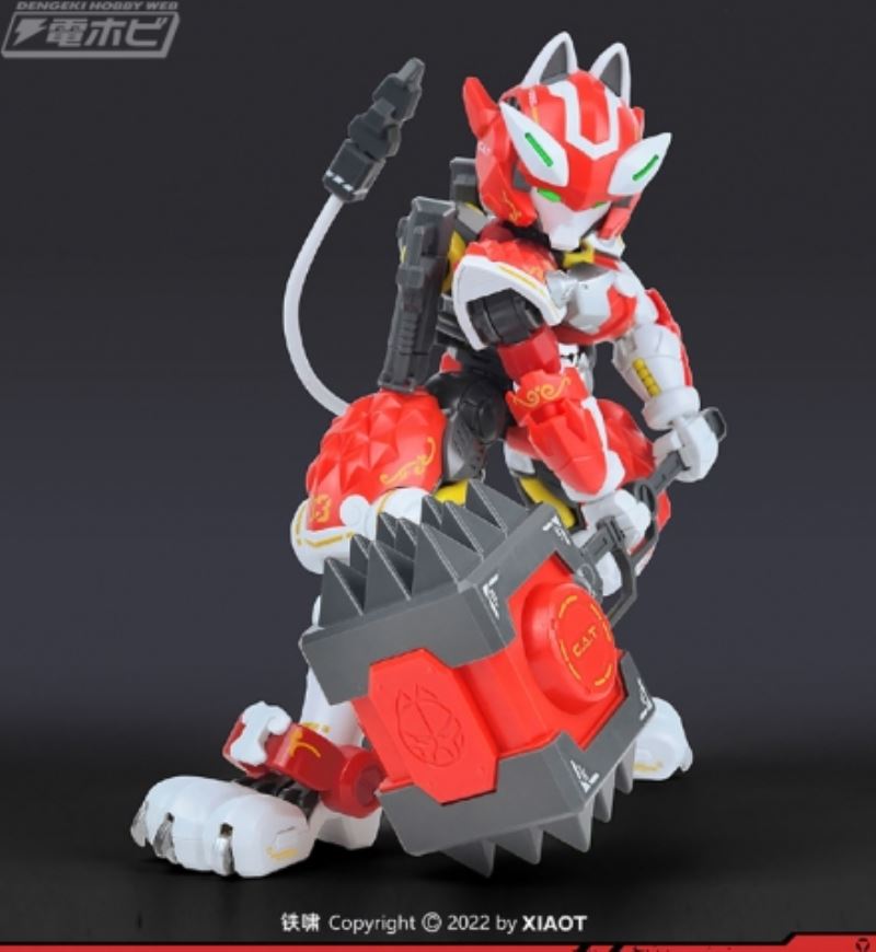 Super High Mobility Armor/Cat Ninja CAT-03 Assault Battlefield Command Machine Flame 1/60