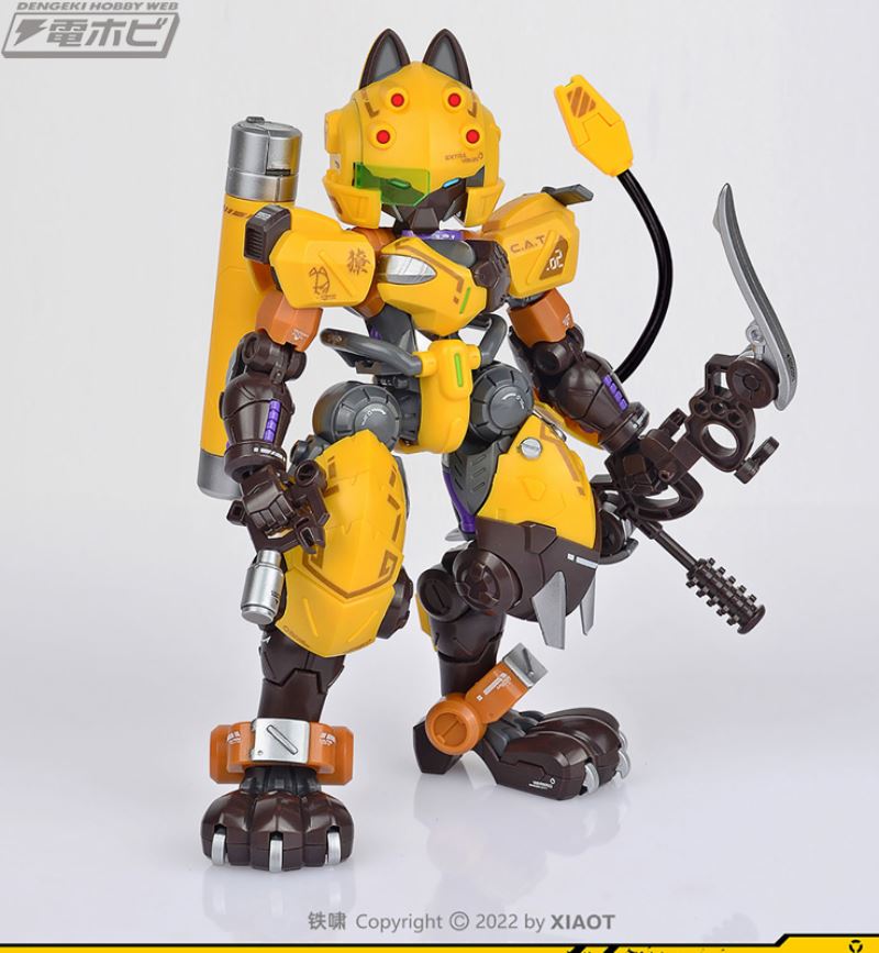 Super high mobility armor / cat ninja CAT-02 long-range heavy firepower sniper Ryo 1/60