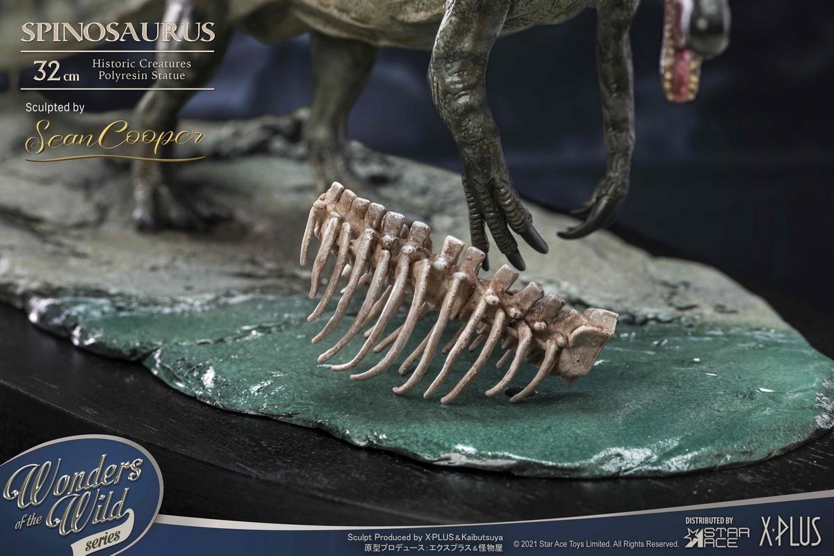 Spinosaurus 2.0 (Land version with Spinosaurus fossil)