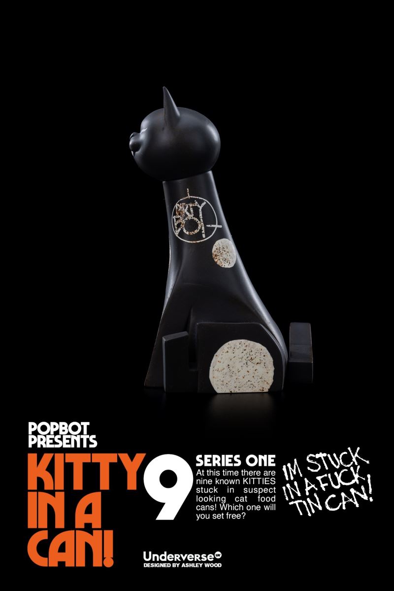 Popbot Series Blind Box Kitty In A Can!