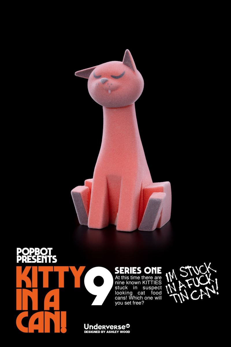 Popbot Series Blind Box Kitty In A Can!