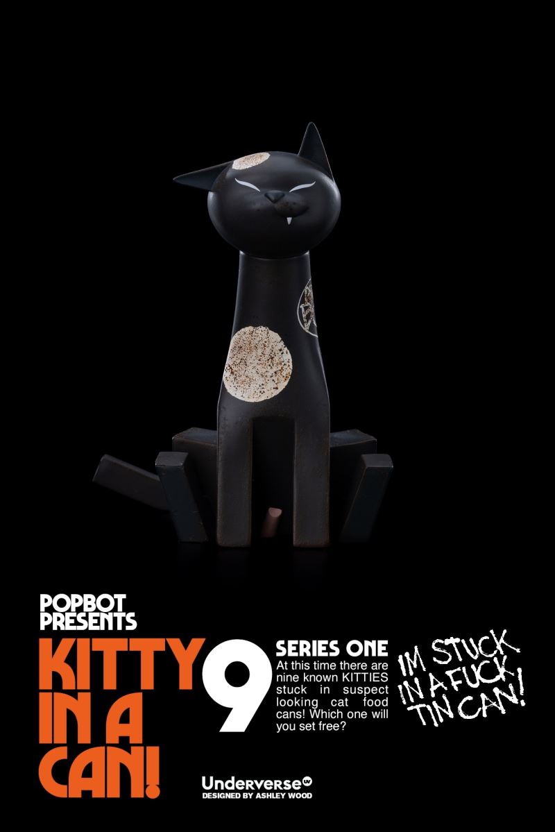 Popbot Series Blind Box Kitty In A Can!