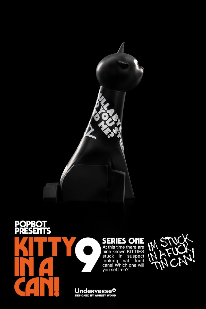 Popbot Series Blind Box Kitty In A Can!
