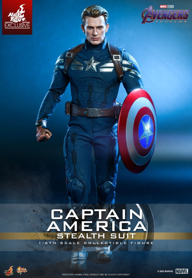 Captain America (Stealth Suit Edition) Avengers 4: Endgame 1/6