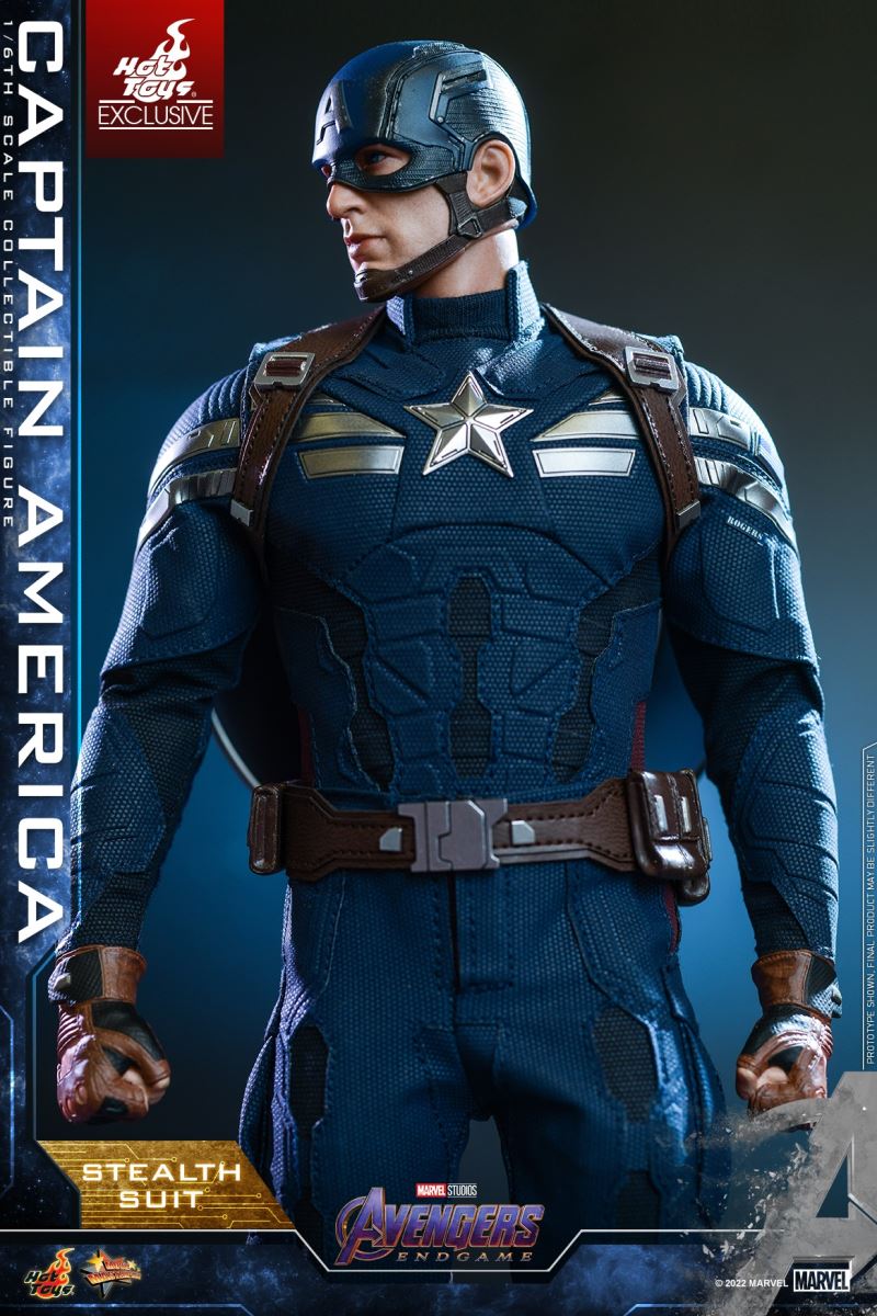 Captain America (Stealth Suit Edition) Avengers 4: Endgame 1/6