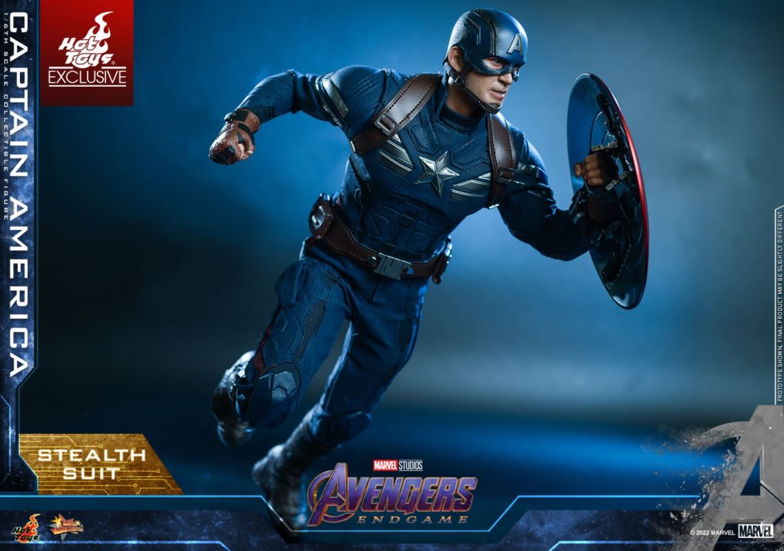 Captain America (Stealth Suit Edition) Avengers 4: Endgame 1/6