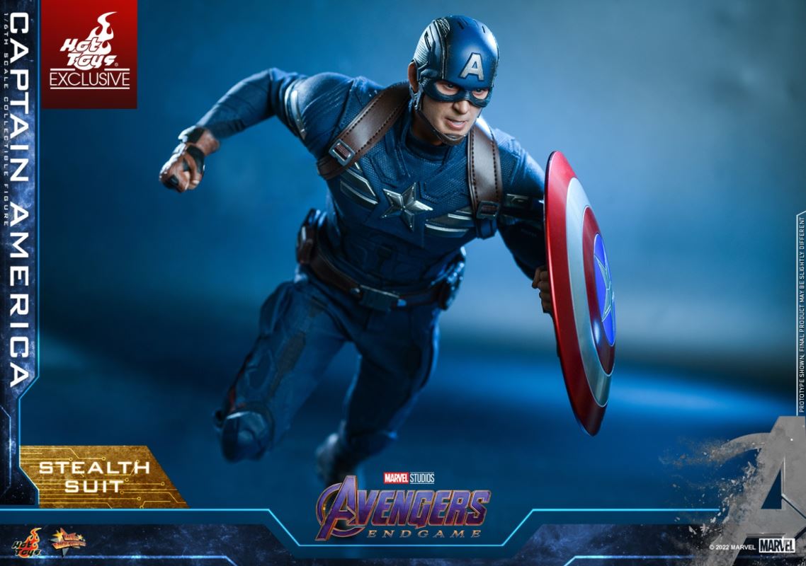 Captain America (Stealth Suit Edition) Avengers 4: Endgame 1/6