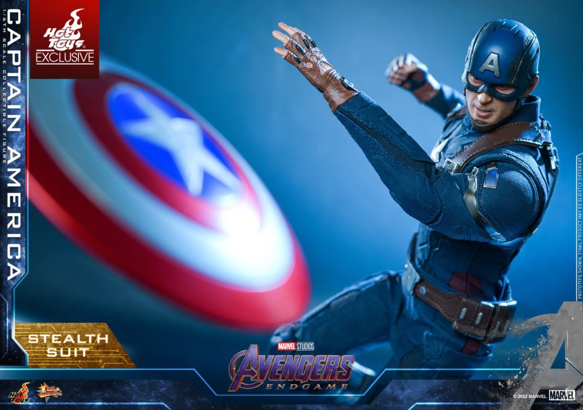 Captain America (Stealth Suit Edition) Avengers 4: Endgame 1/6