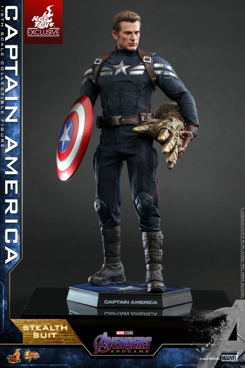 Captain America (Stealth Suit Edition) Avengers 4: Endgame 1/6