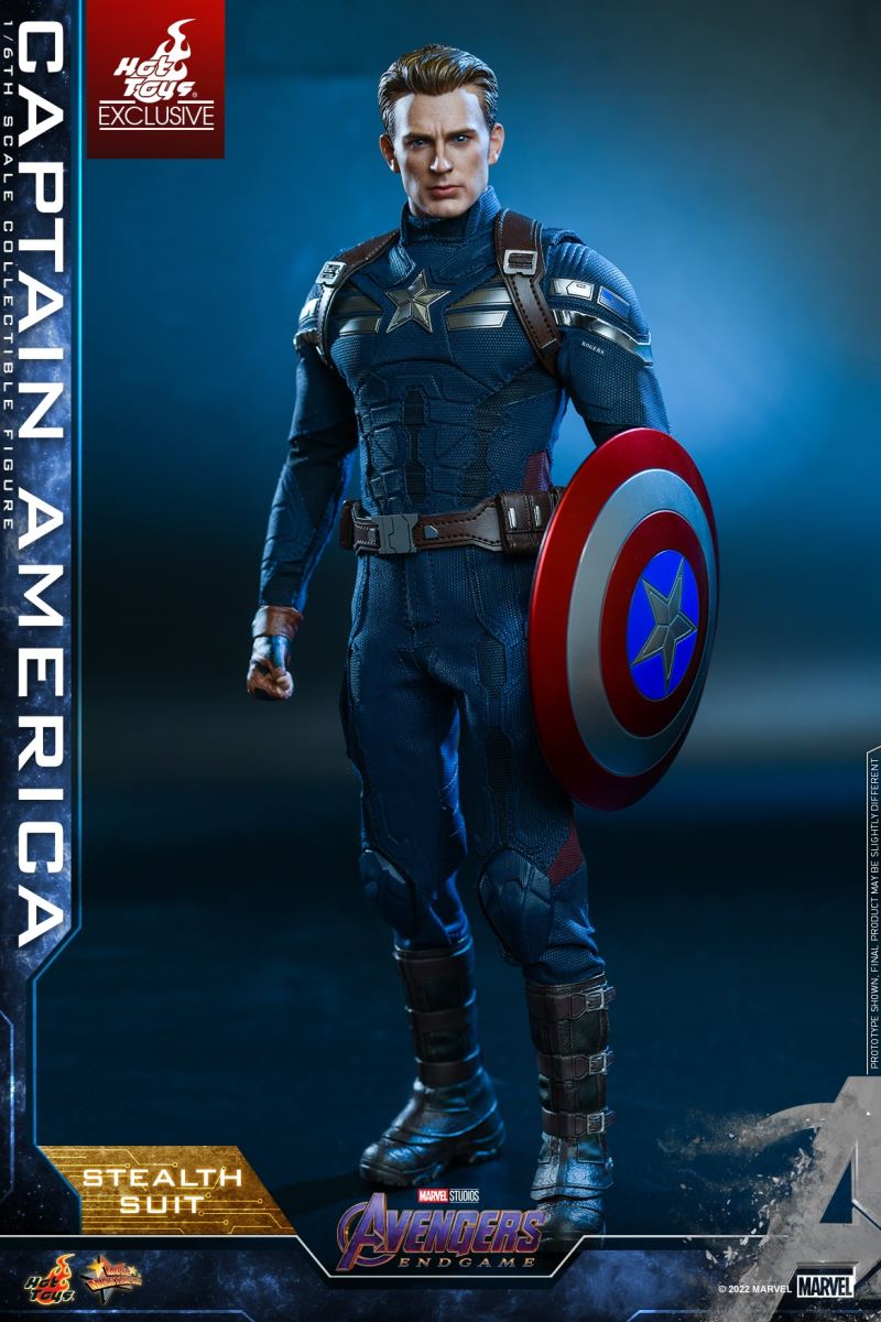 Captain America (Stealth Suit Edition) Avengers 4: Endgame 1/6