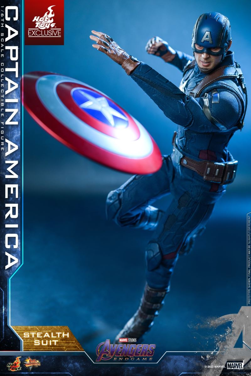 Captain America (Stealth Suit Edition) Avengers 4: Endgame 1/6