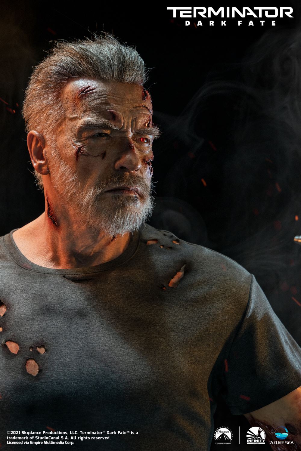 T-800 1/1 bust – Terminator Dark Fat