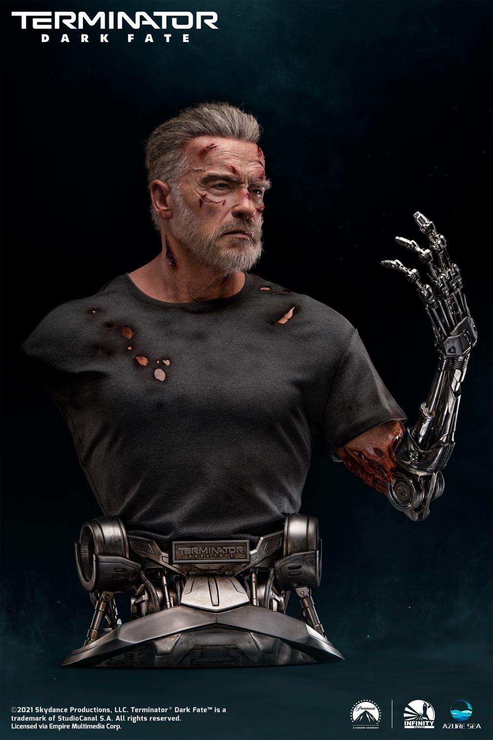 T-800 1/1 bust – Terminator Dark Fat