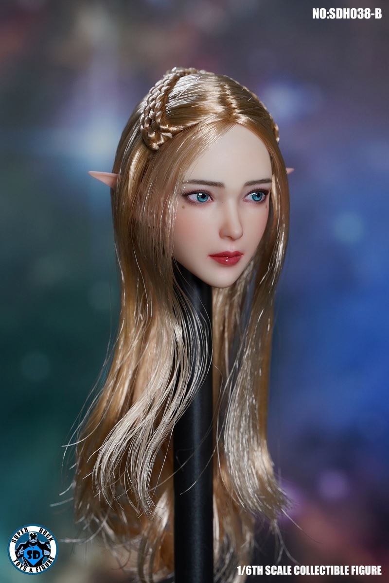 Elf female head carving 1/6