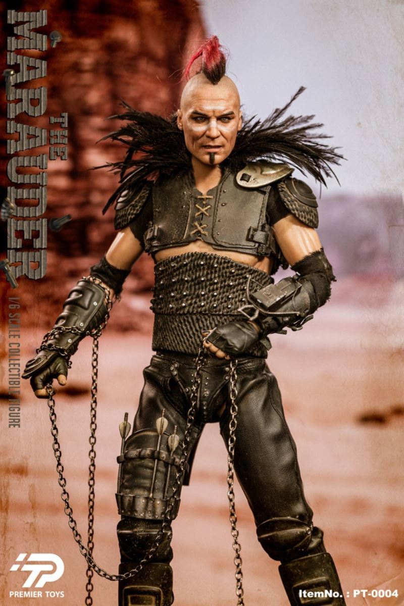 Desert Thug & Wasteland Style Painted Motorcycle 1/6