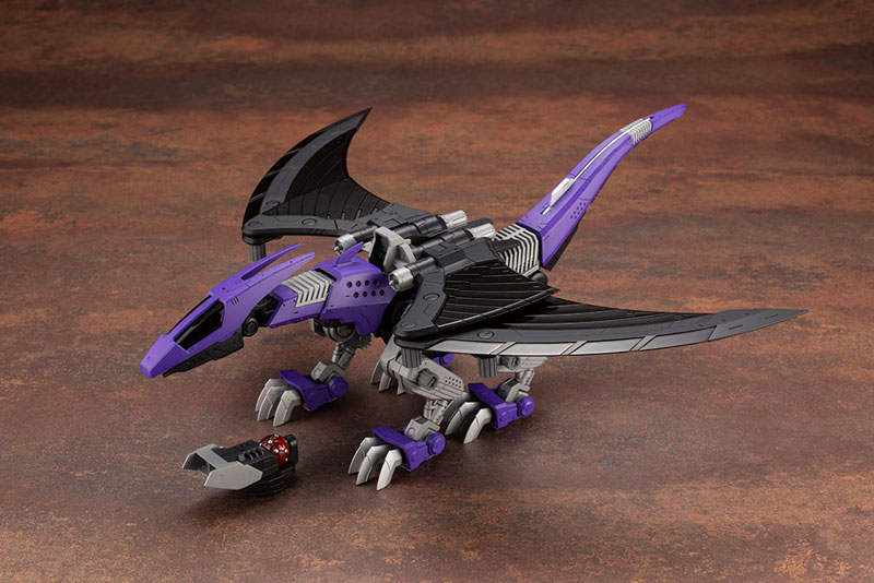 HMM ZOIDS EZ-005 Redler Guylos & EHI-7 Reddra Zenebas Empire Type & Customize Parts Booster Cannon Set 1/72