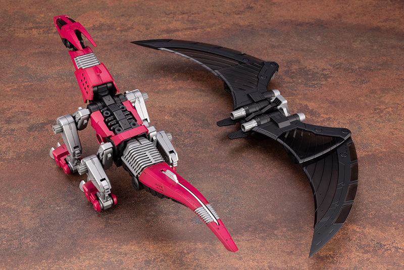 HMM ZOIDS EZ-005 Redler Guylos & EHI-7 Reddra Zenebas Empire Type & Customize Parts Booster Cannon Set 1/72