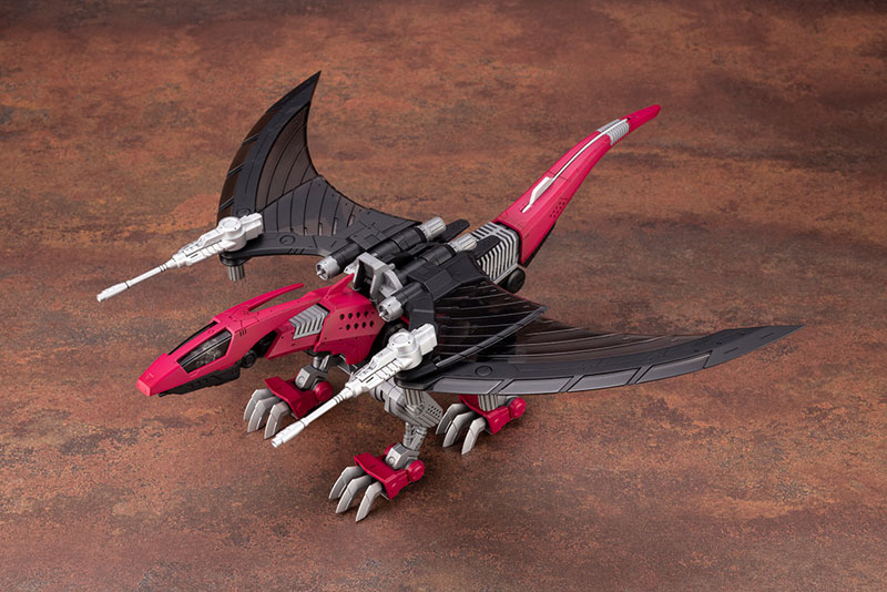 HMM ZOIDS EZ-005 Redler Guylos & EHI-7 Reddra Zenebas Empire Type & Customize Parts Booster Cannon Set 1/72