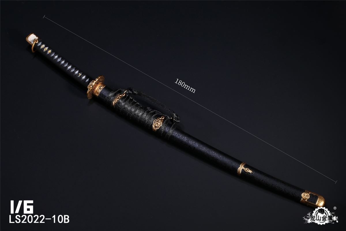 Die-casting Alloy Japanese Samurai Ronin Fighting Sword 1/6
