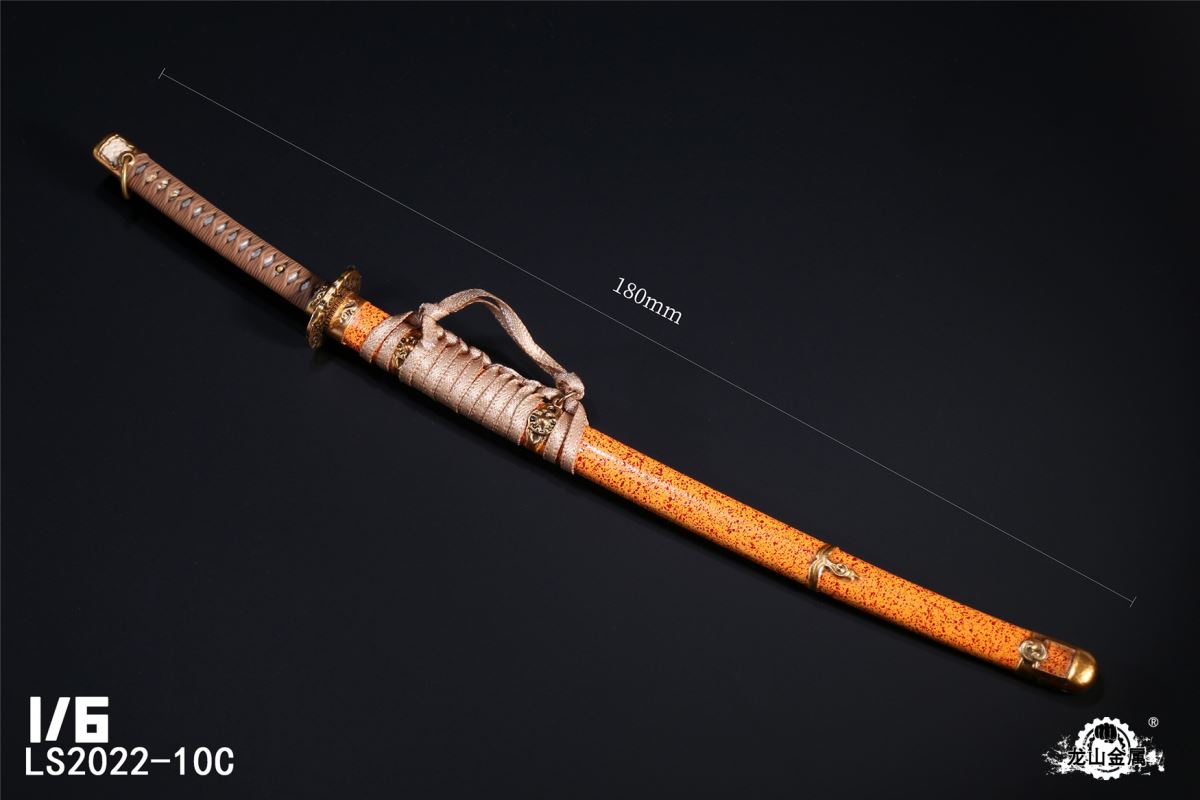 Die-casting Alloy Japanese Samurai Ronin Fighting Sword 1/6