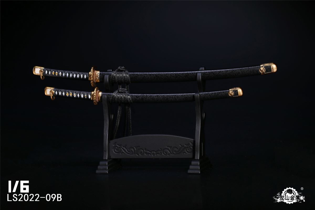 Die-casting Alloy Japanese Samurai Ronin Fighting Sword 1/6