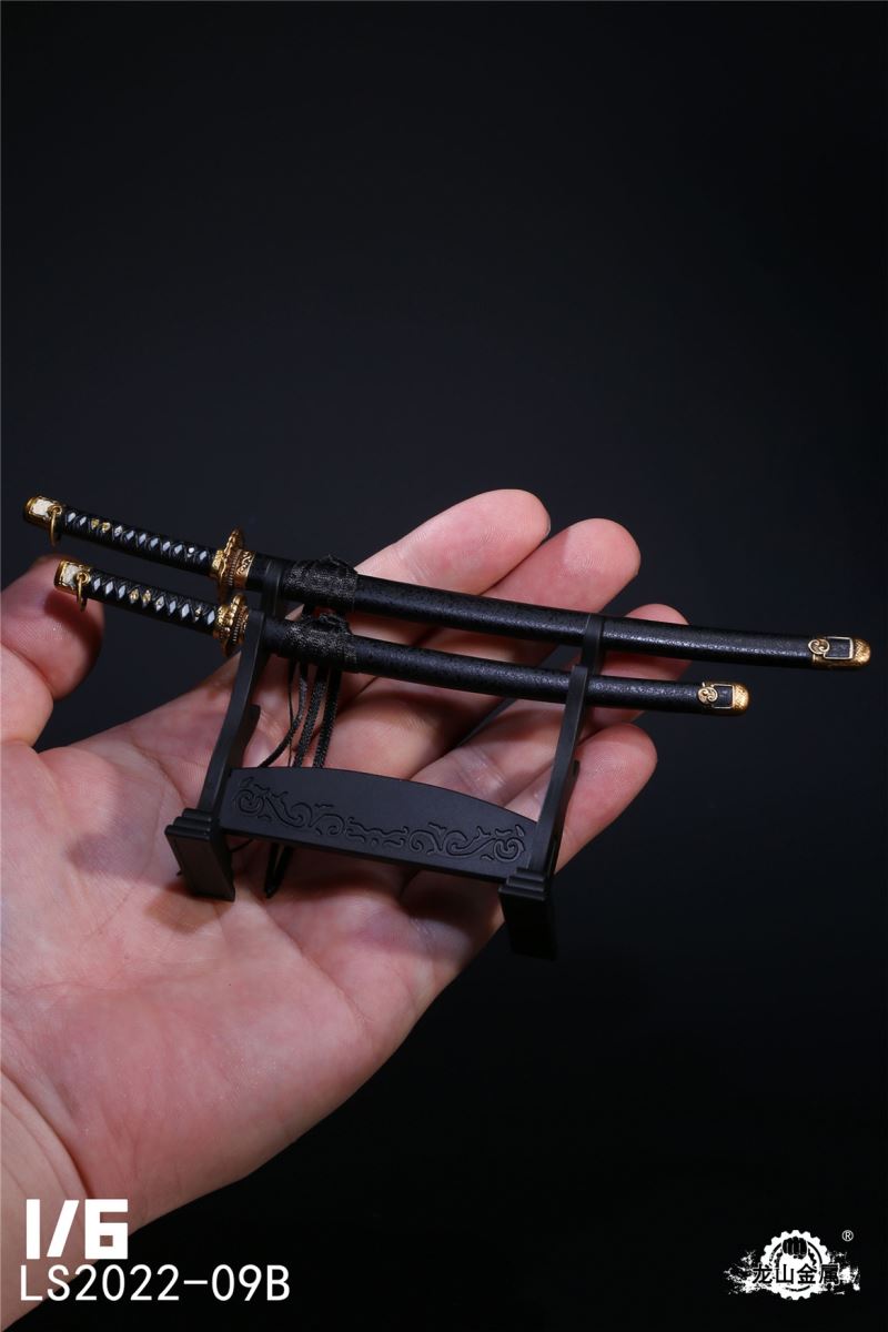 Die-casting Alloy Japanese Samurai Ronin Fighting Sword 1/6