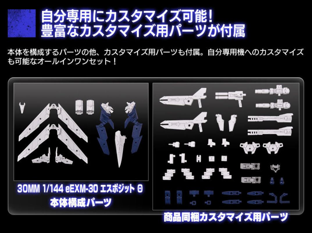 30MM 1/144 eEXM-30 Esposit Θ