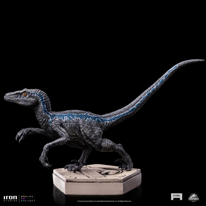Iron Studios - Velociraptor Blue - Jurassic World
