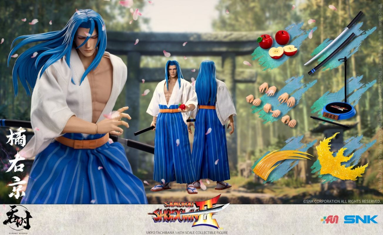 Ukyo Tachibana - Samurai Shodown II 1/6