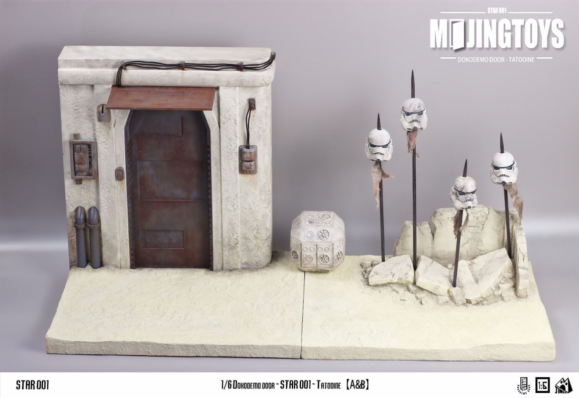 Dokodemo Door Scene Series STAR001 - Star Wars Tatooine