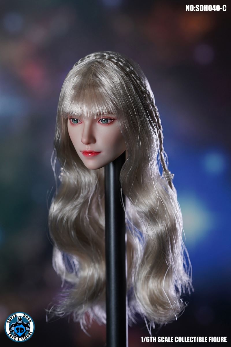 Mixed-Blood Female Head Sculpture (SDH040) 1/6