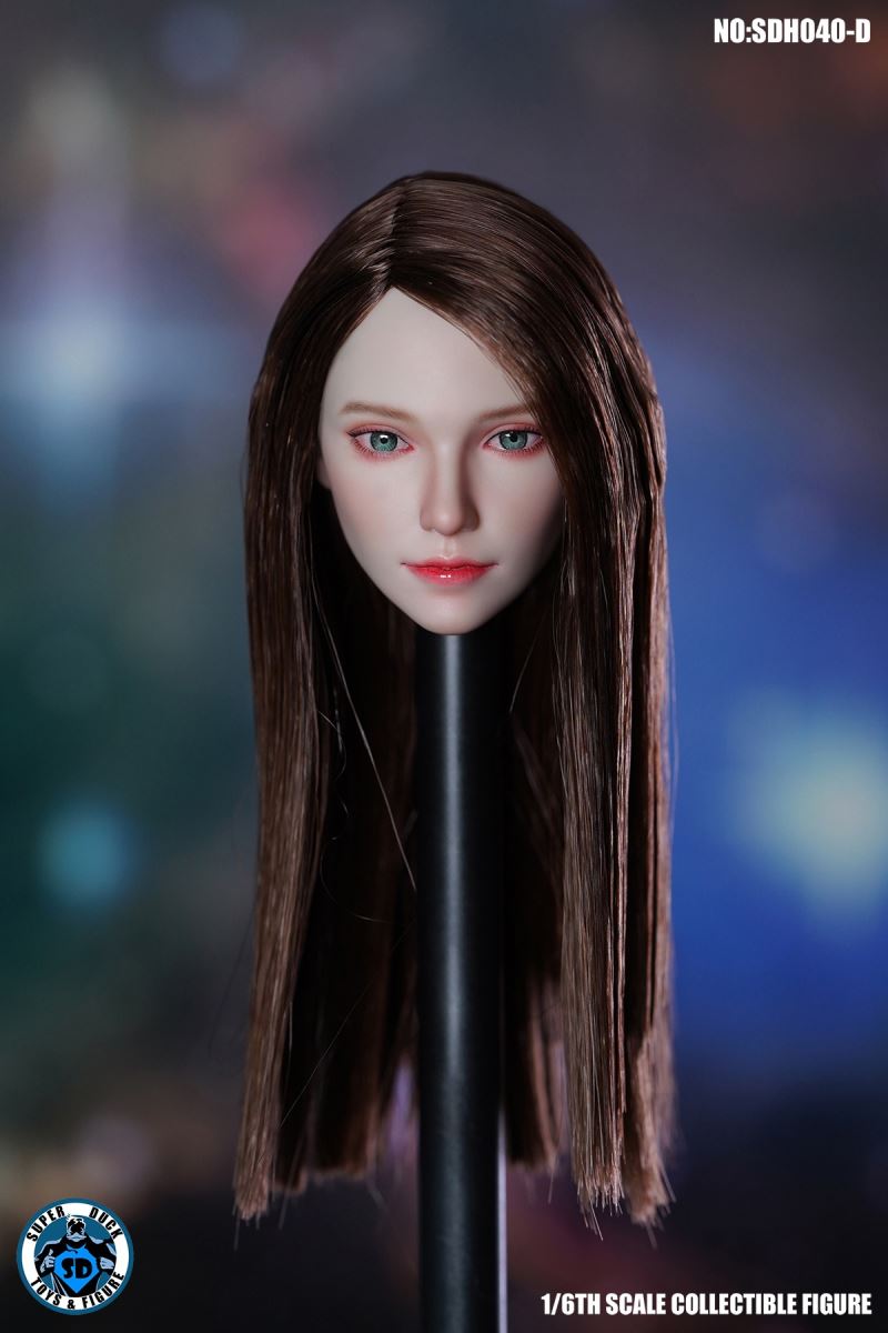 Mixed-Blood Female Head Sculpture (SDH040) 1/6