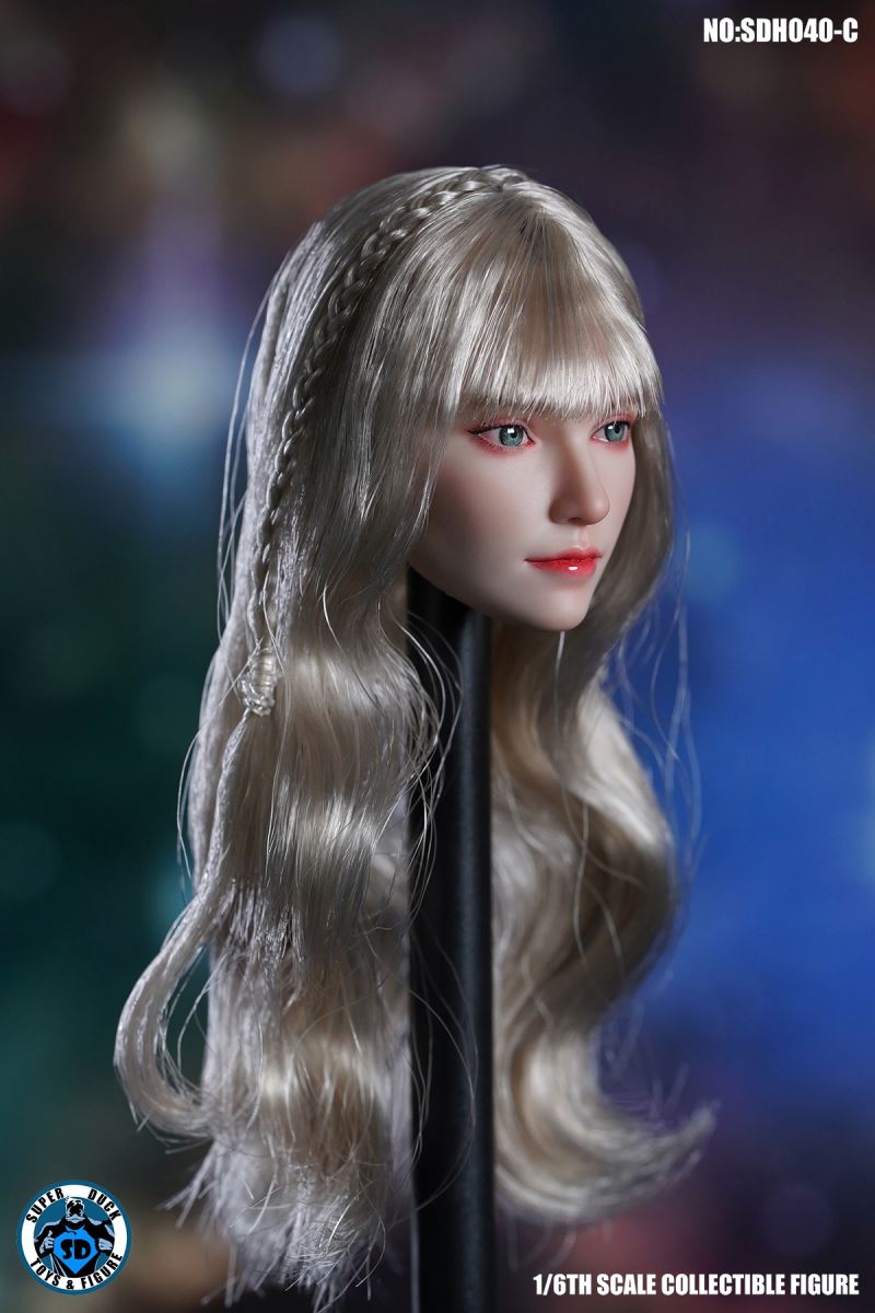 Mixed-Blood Female Head Sculpture (SDH040) 1/6